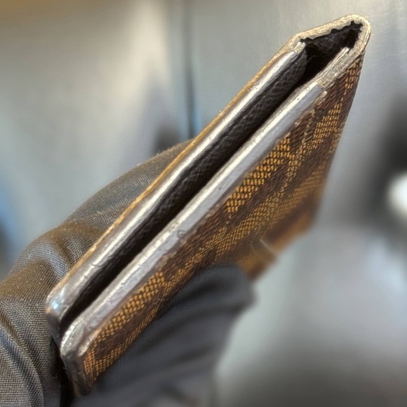 Louis Vuitton Chapman Brothers Rhino Brown Damier Ebene Pocket Organizer de Poch - Picture 4 of 10